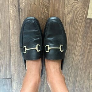 Born Malin Horsebit Black Loafer Leather Size 10